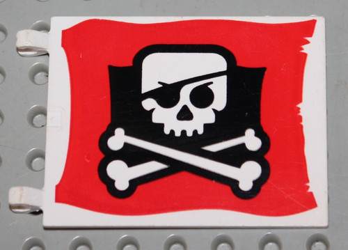 Lego pirates drapeau flag - pirates, /