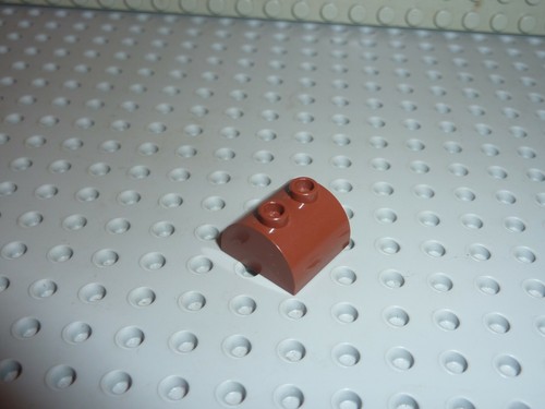 Lego redbrown brick ref 30165 - brick,